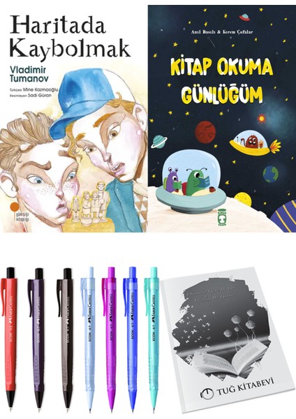 Kitap Okuma Günlüğüm ve Haritada Kaybolmak 2li Set