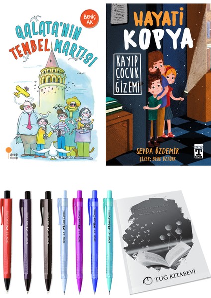 Hayati Kopya Kayıp Çocuk Gizemi ve Galata'nın Tembel Martısı 2li Set