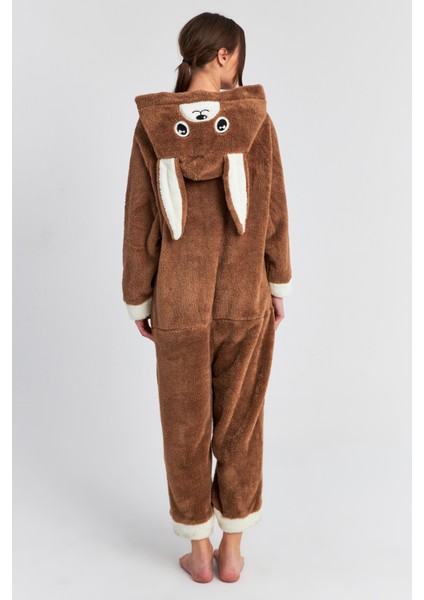 Kadın Kahve Moang Torba Cep Tavşan Welsoft Tulum fırsatları