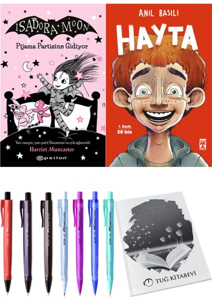 Hayta ve Isadora Moon 10 Pijama Partisine Gidiyor 2li Set