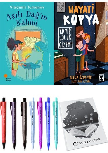 Hayati Kopya Kayıp Çocuk Gizemi ve Asılı Dağ'ın Kahini 2li Set
