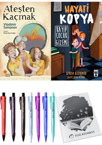 Hayati Kopya Kayıp Çocuk Gizemi ve Ateşten Kaçmak 2li Set