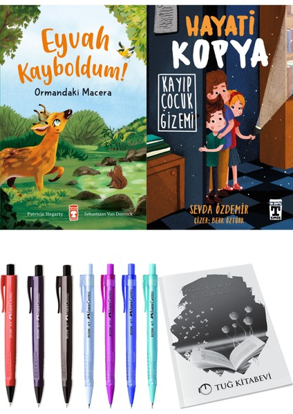Hayati Kopya Kayıp Çocuk Gizemi ve Eyvah Kayboldum! Ormandaki Macera 2li Set