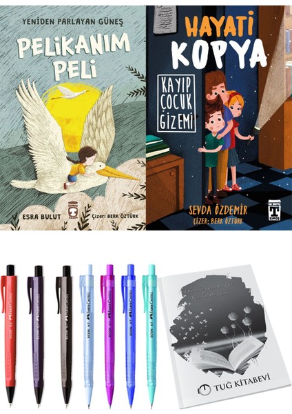 Hayati Kopya Kayıp Çocuk Gizemi ve Yeniden Parlayan Güneş Pelikanım Peli 2li Set