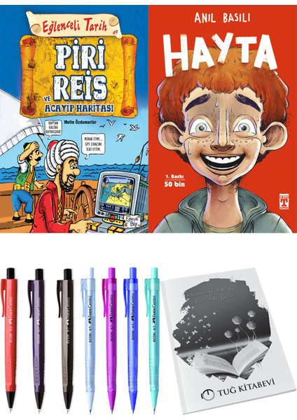 Hayta ve Piri Reis ve Acayip Haritası 2li Set
