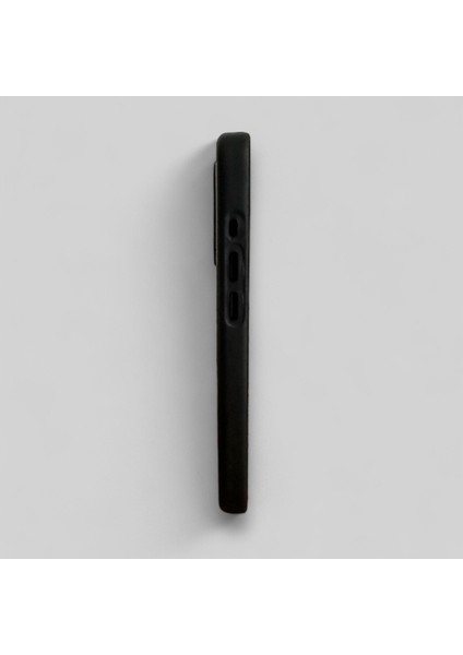 Apple iPhone 15 Pro Max Magsafe Uyumlu Deri Kılıf Siyah