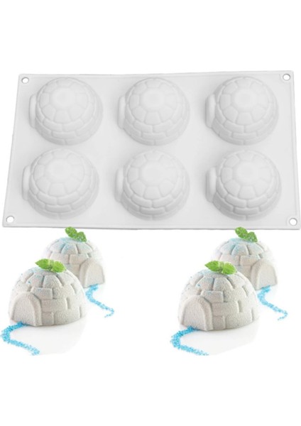 Profesyonel Silikon Kalıp 6 Bölmeli