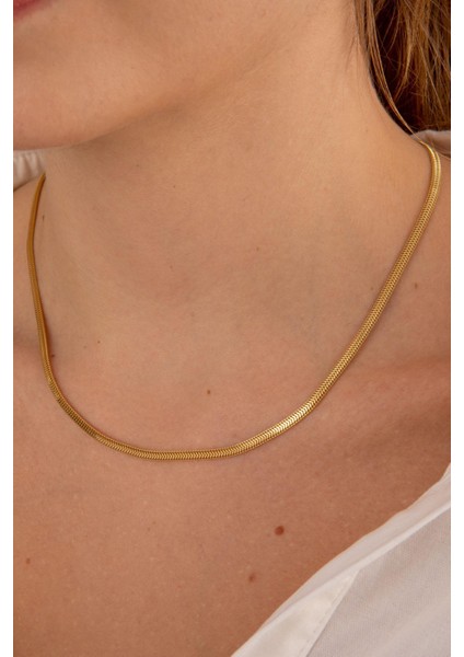 14 Ayar Altın Ela Kolye