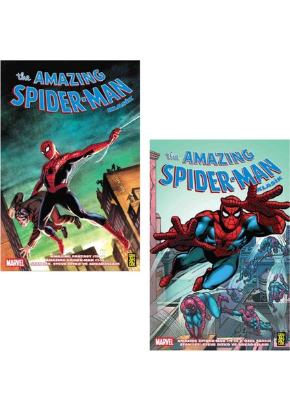 The Amazing Spiderman Klasik Cilt: 1-2 / 2 Kitap Set