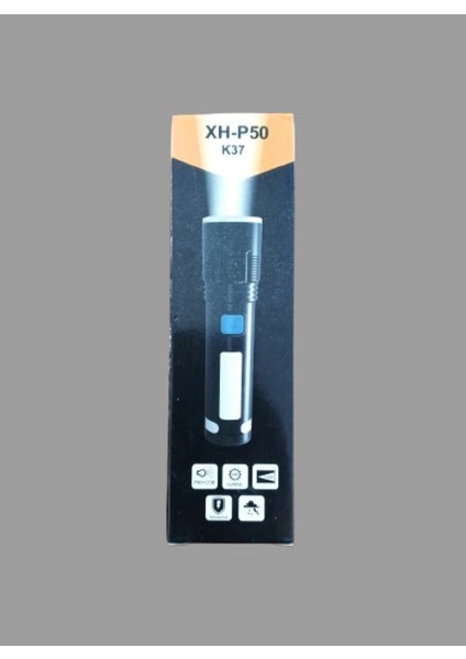 LED Aydınlatmalı Şarjlı El Feneri modelleri