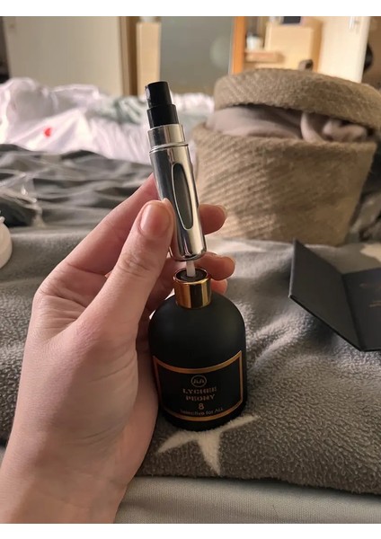 Mini Seyahat Parfüm Dolumlu Atomizer, Taşınabilir Parfüm Sprey Şişesi 5 Ml (2 ADET)
