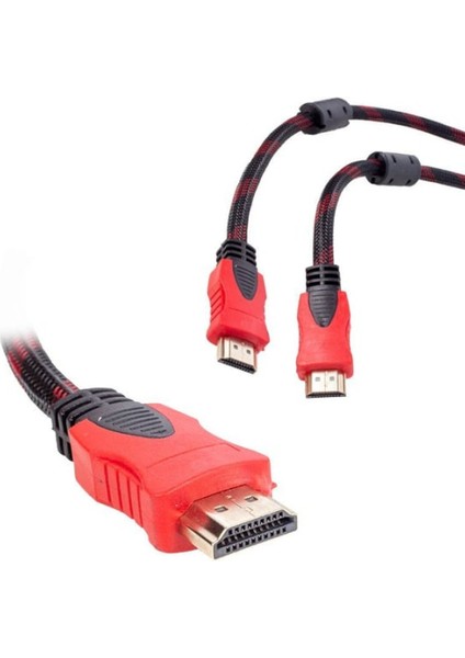 M22 1.5 Metre Örgülü 1080P HDMI Kablo