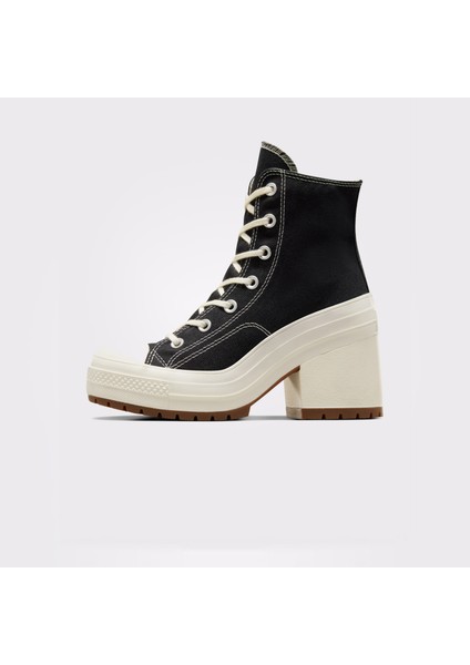 Chuck 70 De Luxe Heel Siyah/krem Sneaker modelleri