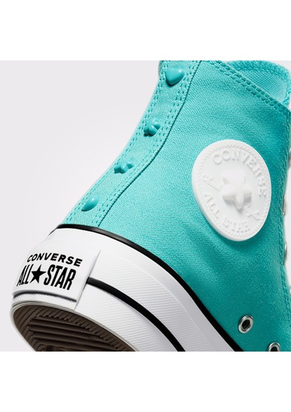 Chuck Taylor All Star Lift Platform Stars Kadın Mavi Sneaker indirimleri