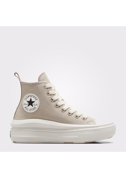 Chuck Taylor All Star Move Platform Kadın Bej/siyah Sneaker