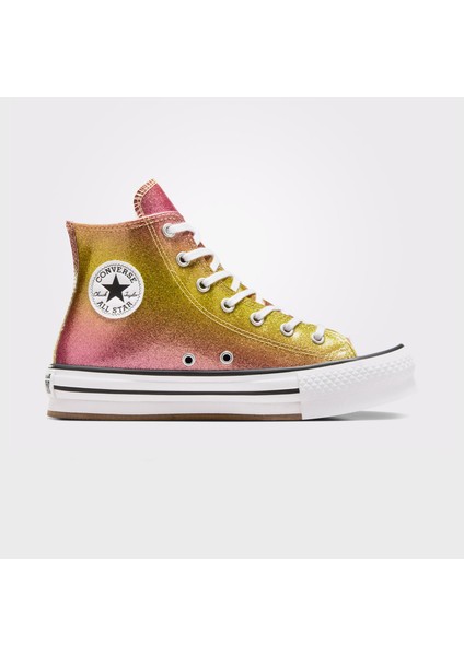 Chuck Taylor All Star Eva Lift Kadın Sarı Platform Sneaker