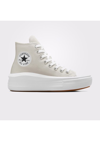 Chuck Taylor All Star Move Kadın Gri Platform Sneaker