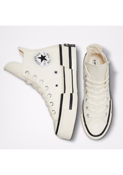 Chuck 70 Plus Canvas Beyaz Sneaker