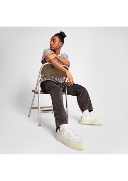Chuck 70 Marquis Mixed Materials Unisex Beyaz Sneaker modelleri