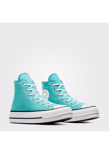 Chuck Taylor All Star Lift Platform Stars Kadın Mavi Sneaker fiyatları