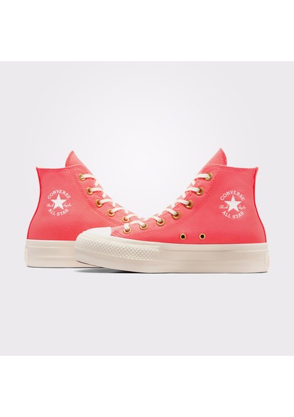 Chuck Taylor All Star Lift Kadın Pembe Platform Sneaker indirimleri