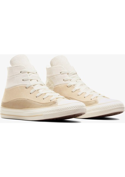 Chuck Taylor All Star Unisex Krem Deri Sneaker fiyatları
