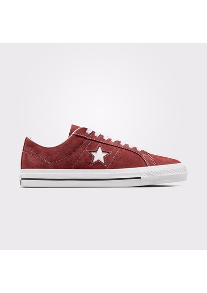 Cons One Star Pro Unisex Bordo Sneaker
