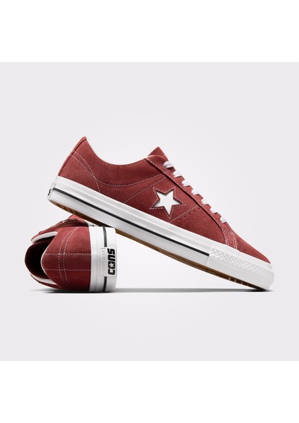 Cons One Star Pro Unisex Bordo Sneaker indirimleri