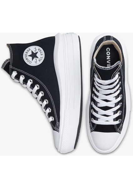 Chuck Taylor All Star Move Platform Hi Kadın Siyah Sneaker