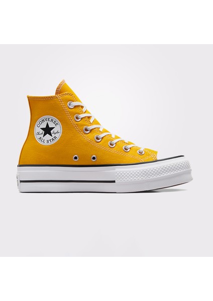 Chuck Taylor All Star Lift Platform Kadın Sarı Sneaker