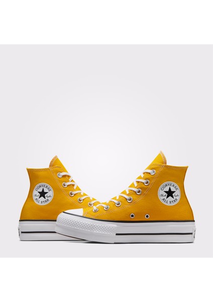 Chuck Taylor All Star Lift Platform Kadın Sarı Sneaker modelleri