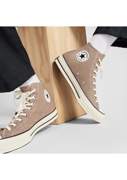 Chuck 70 Unisex Bej Sneaker fırsatları