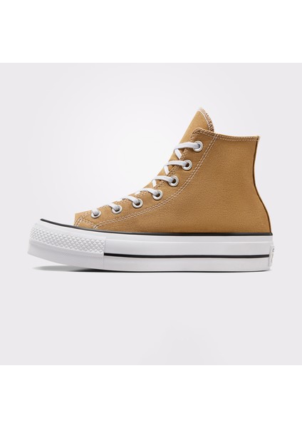 Chuck Taylor All Star Lift Platform Kadın Kahverengi Sneaker fiyatları