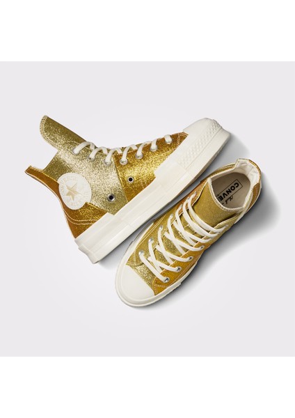 Chuck 70 Plus Kadın Bej Sneaker