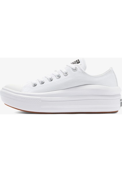 Chuck Taylor All Star Move Platform Kadın Beyaz Sneaker modelleri