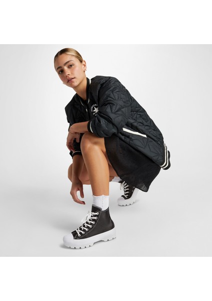 Chuck Taylor All Star Lugged Leather Kadın Siyah Sneaker fırsatları