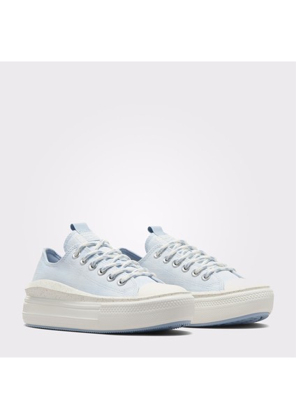 Chuck Taylor All Star Move Kadın Mavi Platform Sneaker