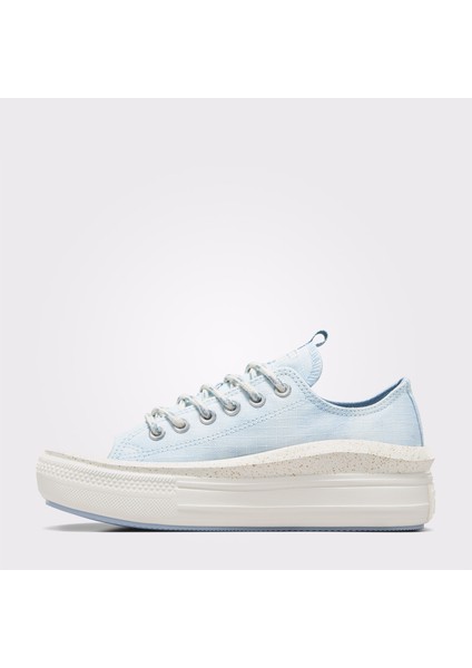 Chuck Taylor All Star Move Kadın Mavi Platform Sneaker
