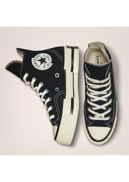 Chuck 70 Plus Canvas Siyah Sneaker indirimleri