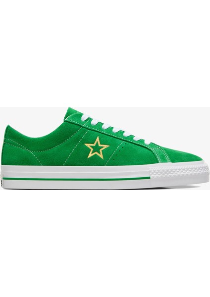 Cons One Star Pro Suede Kadın Yeşil Sneaker