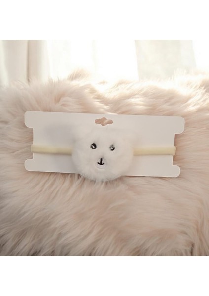 Peluş Ayıcık Model Çocuk Saç Bandı
