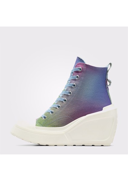 Chuck 70 De Luxe Wedge Kadın Mavi Sneaker indirimleri