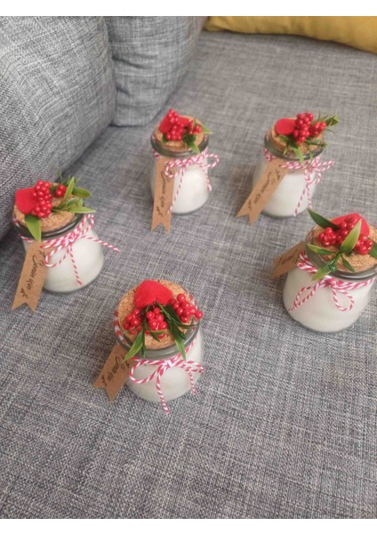 Mantar Tıpalı Cam Şişe Soya Wa x Mum Kavanozu, Dekoratif Mum, Hediyelik Mum, Noel,yeni Yil Hediye,yeni Iş,noel,doğumgünü,yeniev Hediyesi Dekoratif Hediyelik Mum