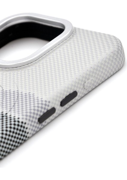 Apple iPhone 16 Pro Uyumlu Dijital Desenli Magsafe Şarj Özellikli Silikon Kapak Kılıf modelleri