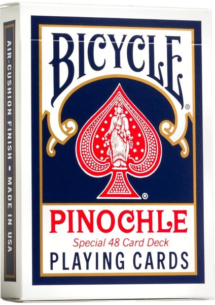 Pınochle Blue Oyun Kartı-Bıcycle