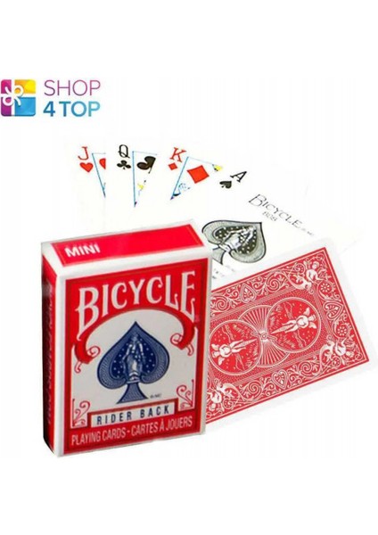 Mini Deck Kırmızı Oyun Kartları fiyatları