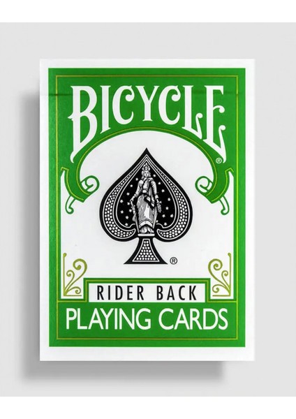 Rıder Back Index Green Oyun Kartı-Bıcycle