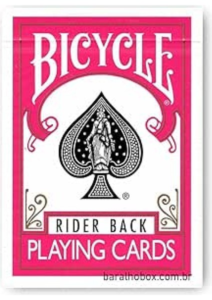 Rıder Back Index Fuchsıa Oyun Kartı-Bıcycle