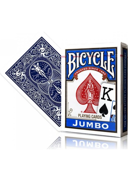 Jumbo Indeks Mavı Oyun Kartı -Bıcycle