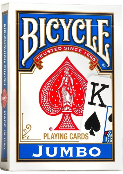 Jumbo Indeks Mavı Oyun Kartı -Bıcycle